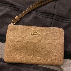 Coach wristlet (new)
